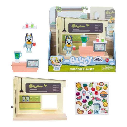 BLUEY LETS PLAY CHEF MINI PLAYSET JUICE BAR