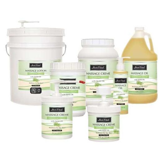 Bon Vital Biotone Dual-Purpose Massage Creme, 36 oz Europump