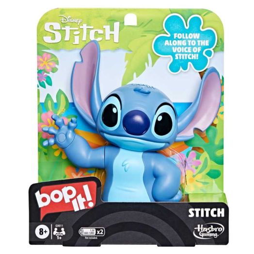 Bop It! Disney Stitch Edition Game, Officially Licensed Disney Game, Ages 8+ ( Exclusive)