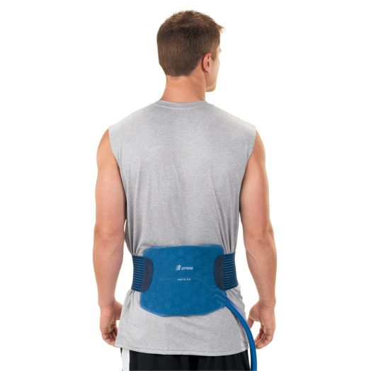Breg Polar Care WrapOn Back Pad, Universal with Long Straps 8.25 x 11 Inch