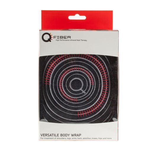 Brighteye Innovations Qfiber Heat Therapy Body Wrap, Fits Up to 52 Inch Waist