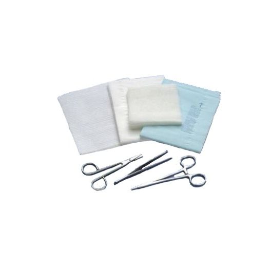 Busse Minor Laceration Tray with Instruments, Kit