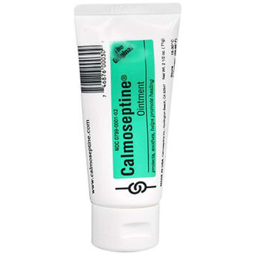 Calmoseptine Moisture Barrier Ointment, 2.5 oz Tube