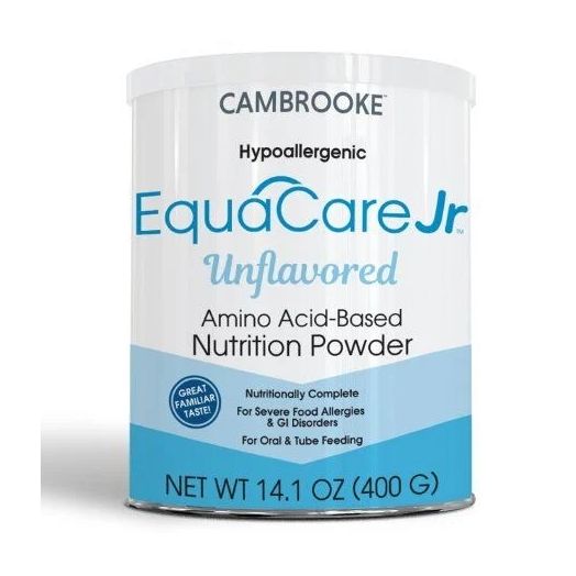 Cambrooke Foods EquaCare Jr. Amino Acid-Based Pediatric Oral Supplement, Vanilla 14.1 oz.