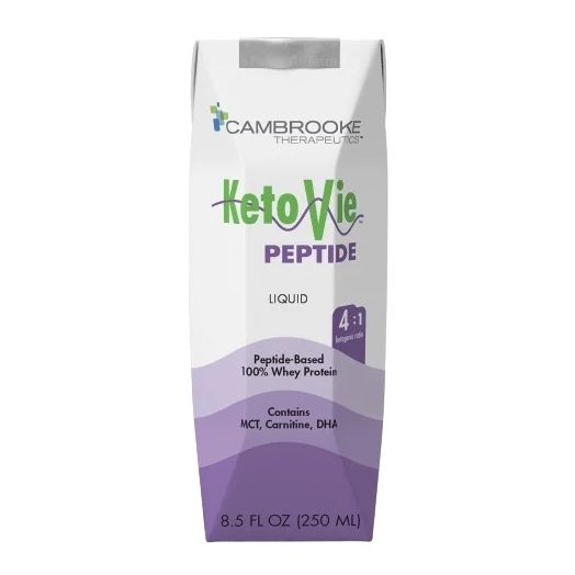 Cambrooke Foods KetoVie Peptide 4:1 Ketogenic Medical Food, 8.5 oz