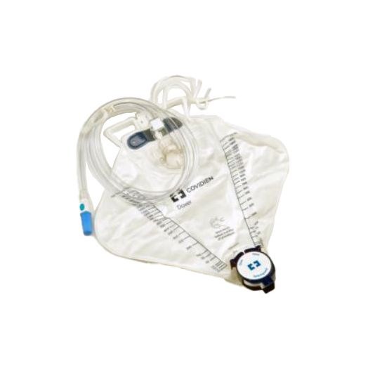 Cardinal Health Dover Urine Drainage Bag, 48 Inch Tubing with Mono-Flo Anti-Reflux Device