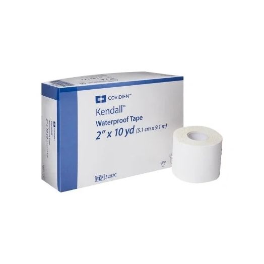 Cardinal Health Kendall Waterproof Cloth Medical Tape, 2" x 10 yds