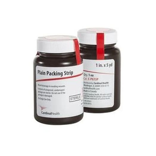 Cardinal Health Sterile Plain Packing Strip, 1 Inch x 5 Yards