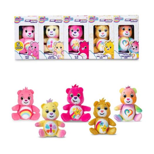 Micro Teenies Care Bears 5-Pack - Big Fun...Micro sized! Collect them all! Ages 3 Years and Up