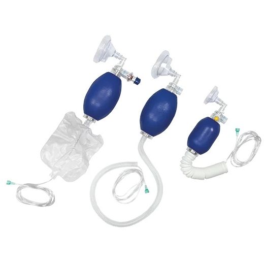 CareFusion AirLife Adult Manual Self-Inflating Resuscitation Device, Tube Reservoir with Large Bore Tubing
