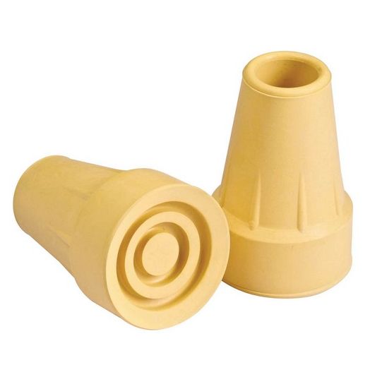 Carex Crutch Tips Long Life Extended Wear, 7/8 Inch Pack of 2