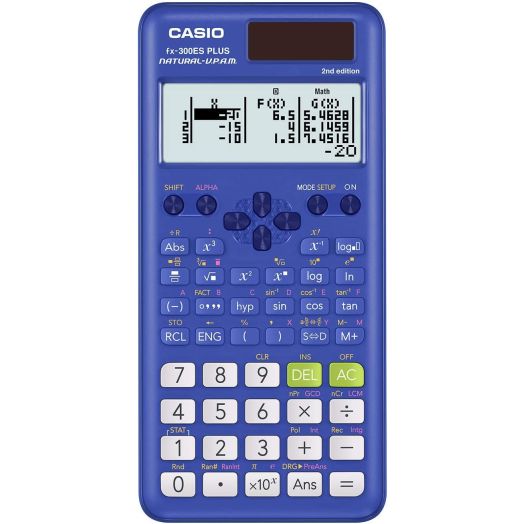 Casio fx-300ES PLUS Scientific Calculator, Blue