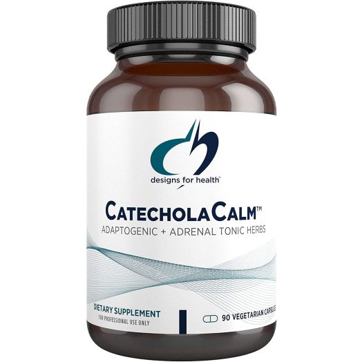 Designs for Health - CatecholaCalm - Herbs + Nutrients for Adrenal Support, 90 Capsules