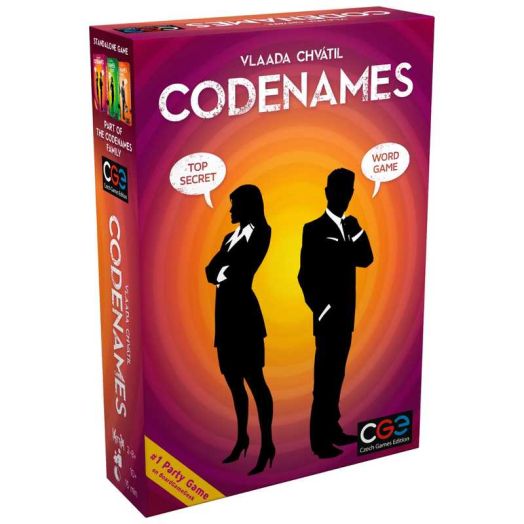 CGE Czech Games Edition Codenames CGE Board Game Secret Agent Deduction Game for 4+ Players