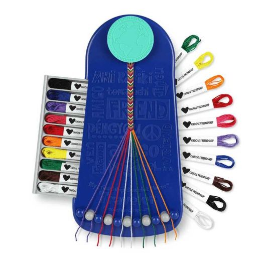 Choose Friendship My Friendship Bracelet Maker Child Portable Bracelet Making Jewelry Kit