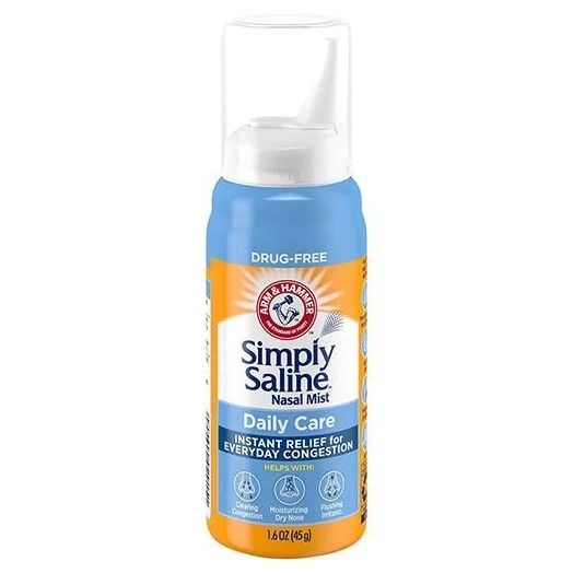 Arm & Hammer Simply Saline Daily Care Nasal Mist, Original 1.6 oz