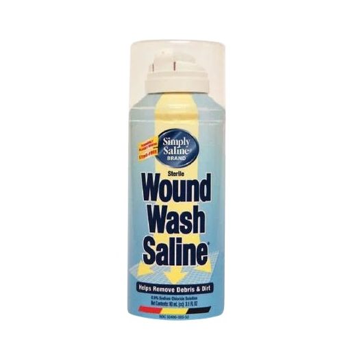 Arm & Hammer Simply Saline Wound Wash, 3 oz Spray Can