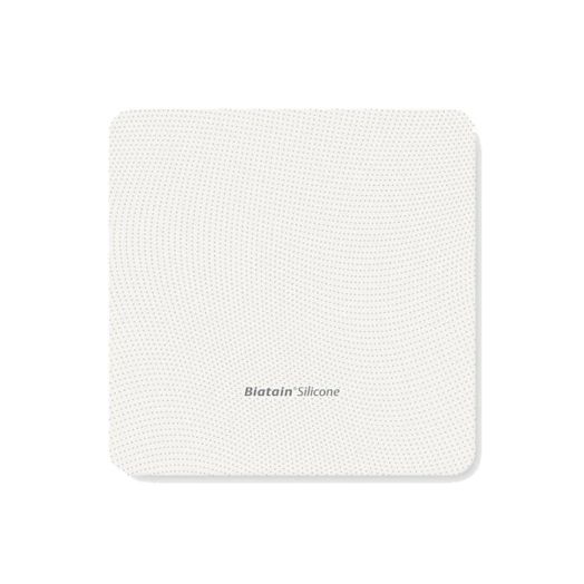 Coloplast Biatain Silicone Non-Border Foam Dressing, 4 x 4 Inch Box of 10