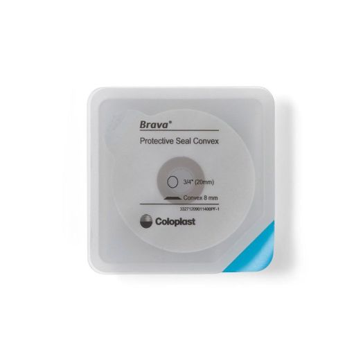 Coloplast Brava Protective Seal Convex, 1 Inch Starter Hole