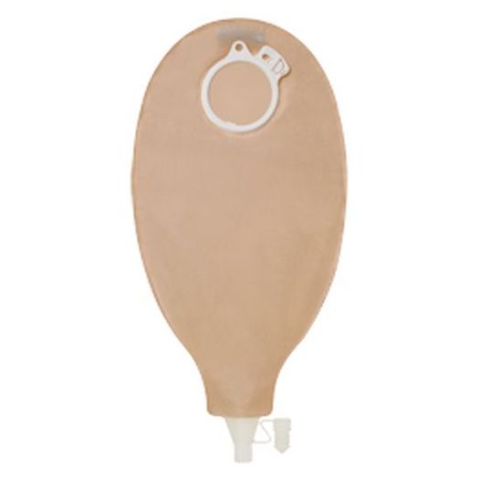 Coloplast Flex Standard Wear Transparent Pouch, 3/8 - 2-3/4 Inch Cut-to-Fit Yellow