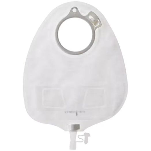 Coloplast Assura New Generation 2-Piece Urostomy Pouch, Maxi 10-1/2 Inch Transparent