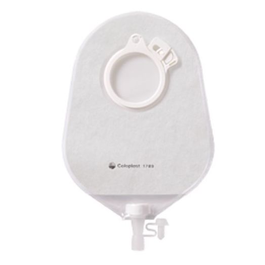 Coloplast Hollister New Image Pediatric Two-Piece Urostomy Pouch, 8-1/2 Inch 150 mL Soft Outlet Transparent