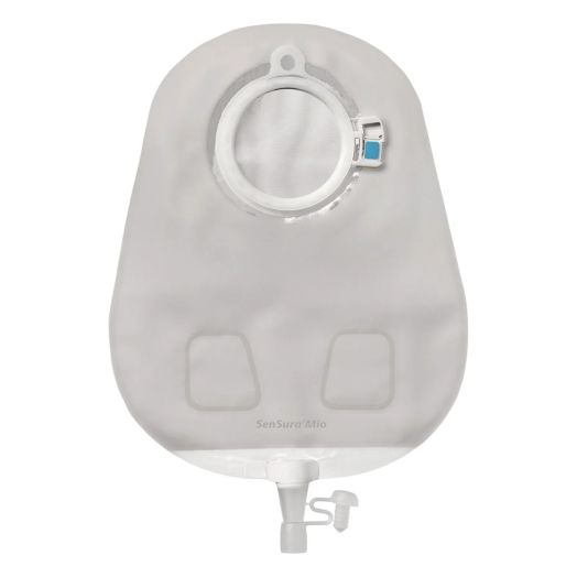 Coloplast SenSura Click Two-Piece Urostomy Pouch, Maxi Transparent Green Coupling