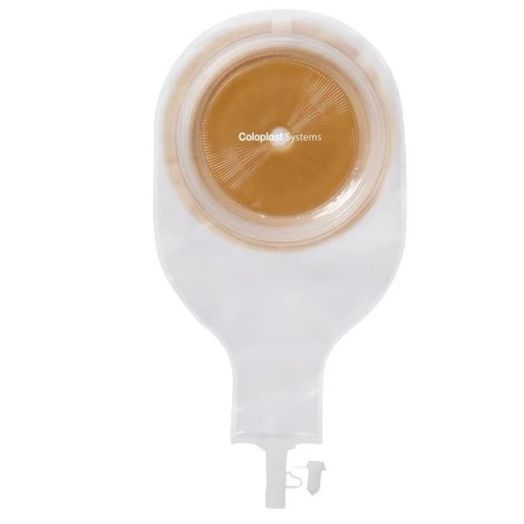 Coloplast Hollister Standard Wear 1-Piece Sterile Post-Op Pouch, 1/2 to 3-7/8 Inch Cut-to-fit Transparent Box of 5