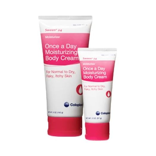 Coloplast Sween 24 Once a Day Moisturizing Body Cream, 5 Ounce Tube