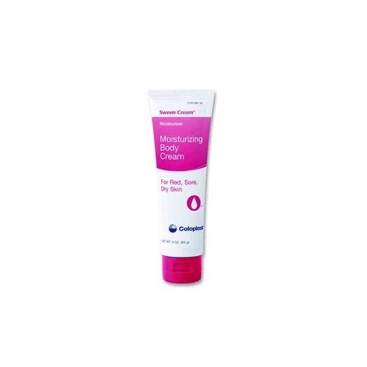 Coloplast Sween Moisturizing Body Cream, 3 Ounce Tube