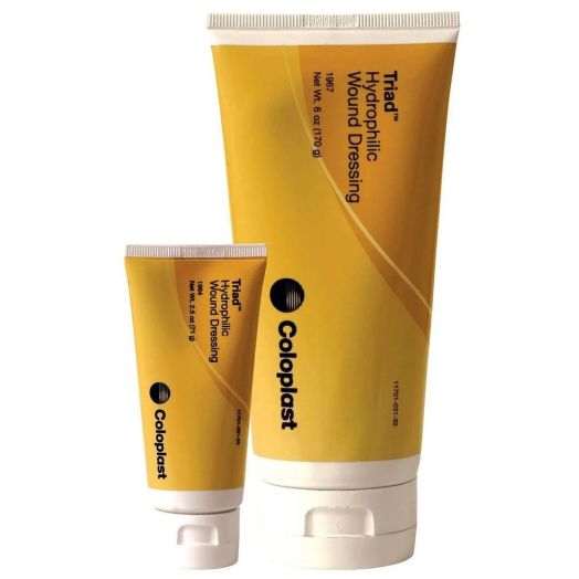 Coloplast Triad Hydrophilic Wound Dressing Paste, 2.5 Ounce Tube