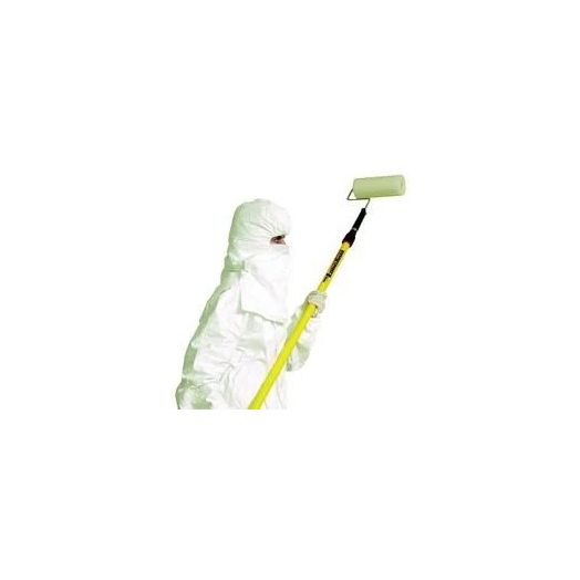 Connecticut CleanRoom PolyTack Tacky Foam Roller Mop, 9 Inch Contoured Surface
