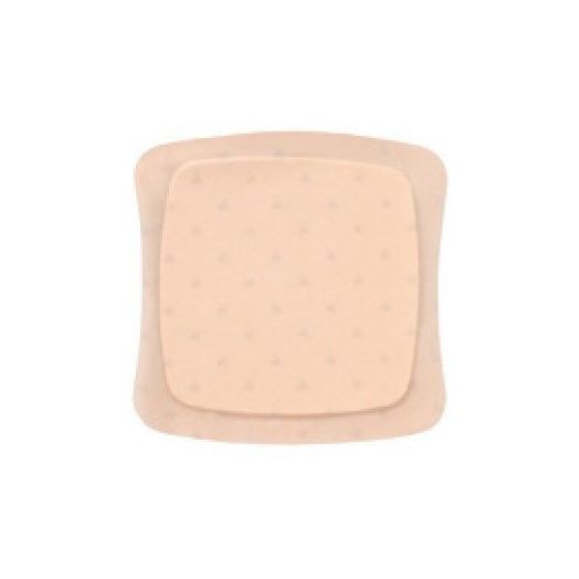 ConvaTec Aquacel Ag Foam Wound Dressing, Adhesive Square 3.25 x 3.25 Inch
