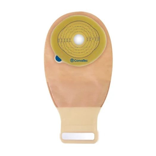 ConvaTec Esteem Synergy+ Closed-End Mini Pouch, 3/4 to 2-1/2 Inch Stoma Opaque with Filter Box of 10