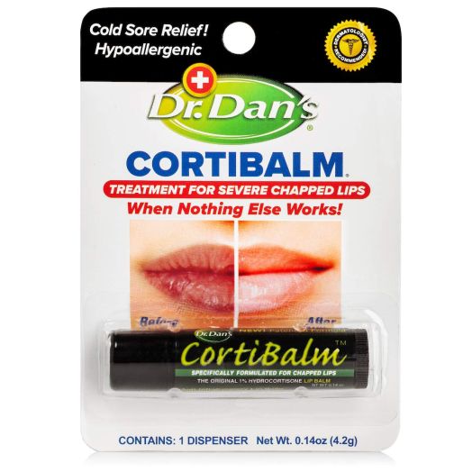 Dr. Dans CortiBalm Lip Balm, .14 oz