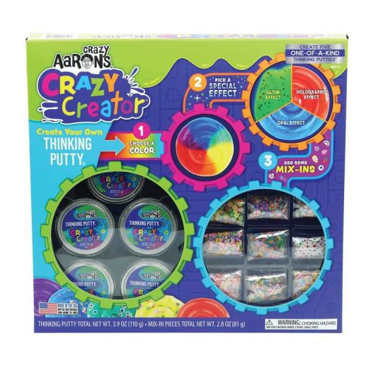 Crazy Aaron's Crazy Creator Putty Kit, Ages 3 and Up