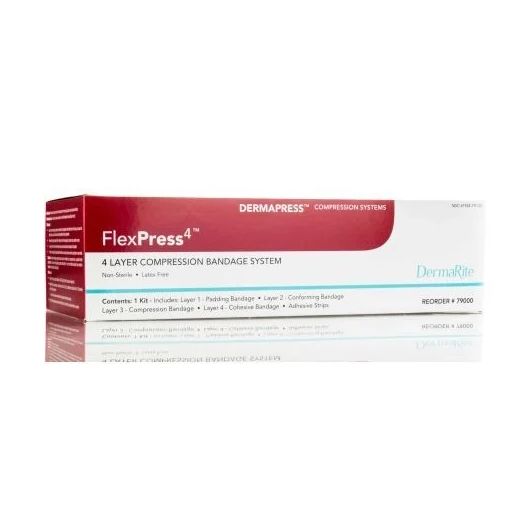 Dermarite Industries FlexPress4 4-Layer Compression Bandage System