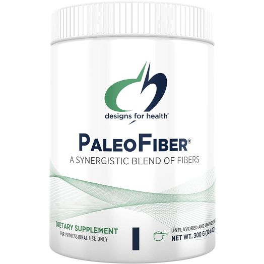 Designs For Health PaleoFiber Unflavored Powder Drink Mix 300 G(10.6 OZ)