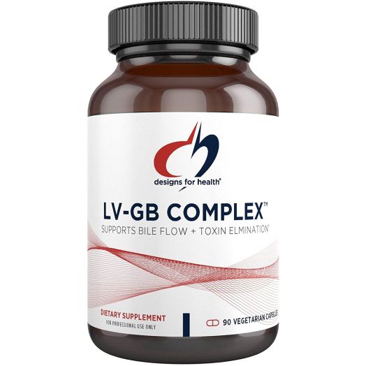 Designs for Health LV-GB Complex - Milk Thistle Blend for Liver + Gallbladder Support (90 Capsules)