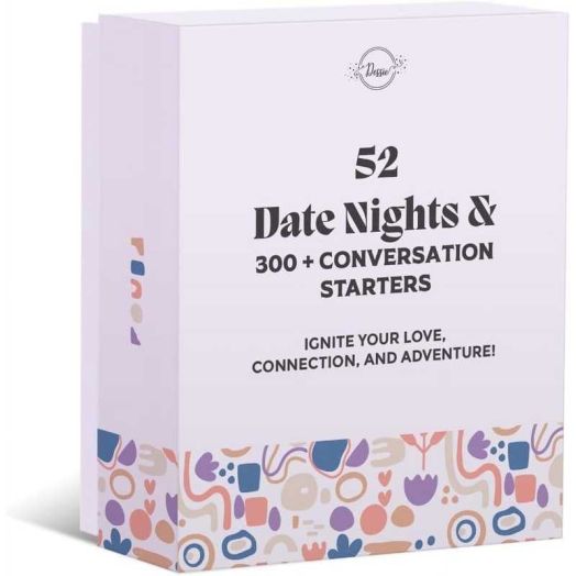 Dessie 52 Date Night Activity Cards 300 Conversation Starter Questions Couples Game Box