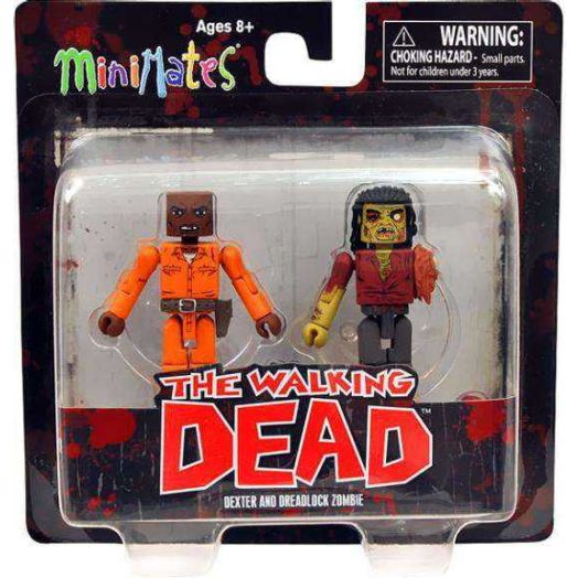 The Walking Dead Minimates Series 3 Dexter & Dreadlock Zombie Minifigure 2-Pack
