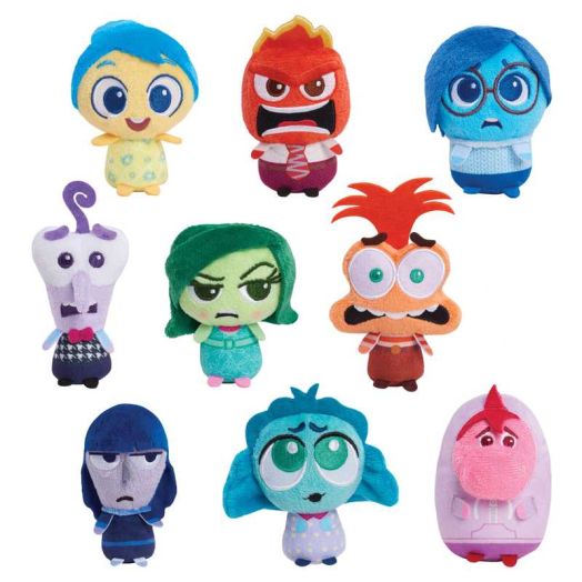 Disney and Pixar Inside Out 2 Mini Collectible Plush Capsules