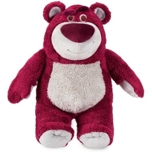Disney Lotso Strawberry Scented Plush, 13" Medium Toy from Toy Story 3 - Perfect for Ages 3 & Up