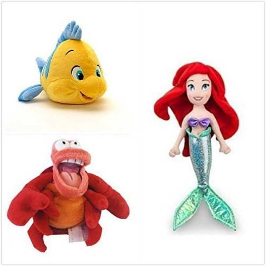 Disney Soft Stuffed Animals and Plush Toys, Cotton Multicolor