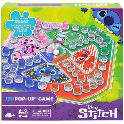 Disney Stitch Pop Up Board Game for Adults, 4+ Years