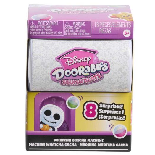 Disney Doorables Squish'Alots Whatcha Gotcha Machines, 6 Surprises Inside, Collectible Figurines