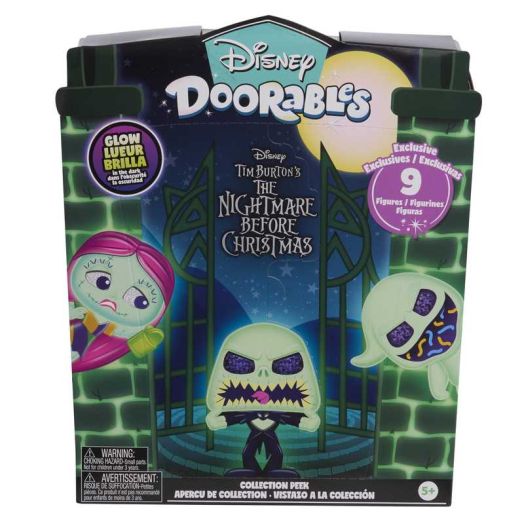 Disney Doorables Tim Burton's The Nightmare Before Christmas Collection Peek, Collectible 1.5 inch Tall Figures, Kids Toys for Ages 5 Up by Just Play Kids Toys for Ages