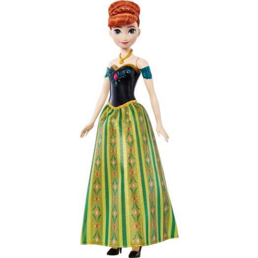 Disney Frozen Toy Singing Anna Doll in Signature Clothing, Sings "For the First Time in Forever"