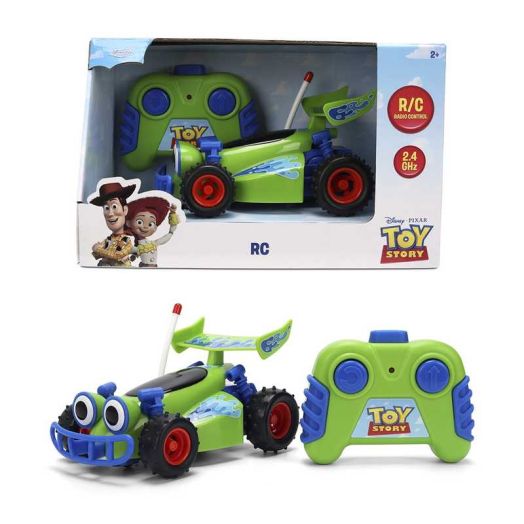 Jada Toys 1:32 RC Toy Story RC Buggy - Simple Function Remote Control Car for Kids with 5.5" Body and Movie-Inspired Design - No Figure Included