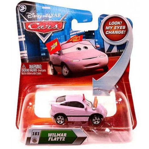 Disney Cars Lenticular Eyes Series 2 Wilmar Flattz Diecast Car